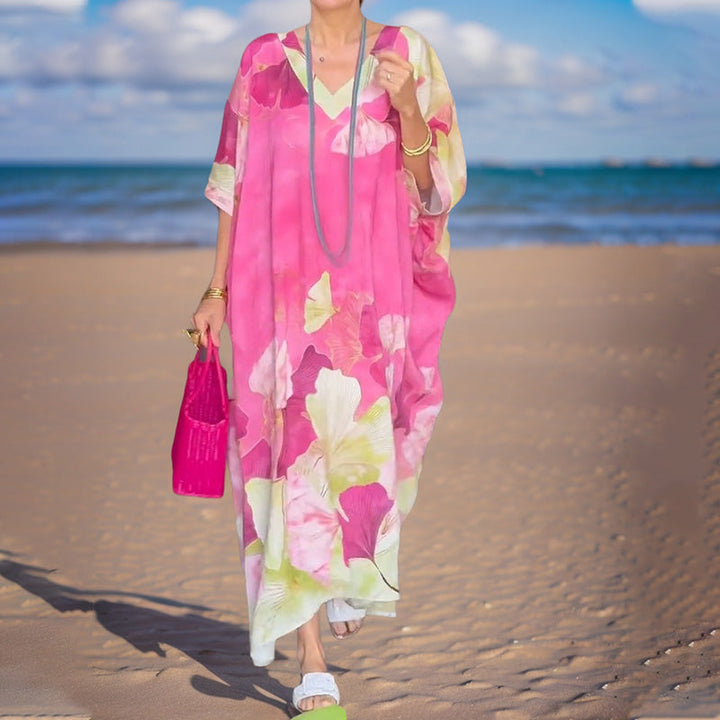 Gima - Floral Long Sleeve Dress