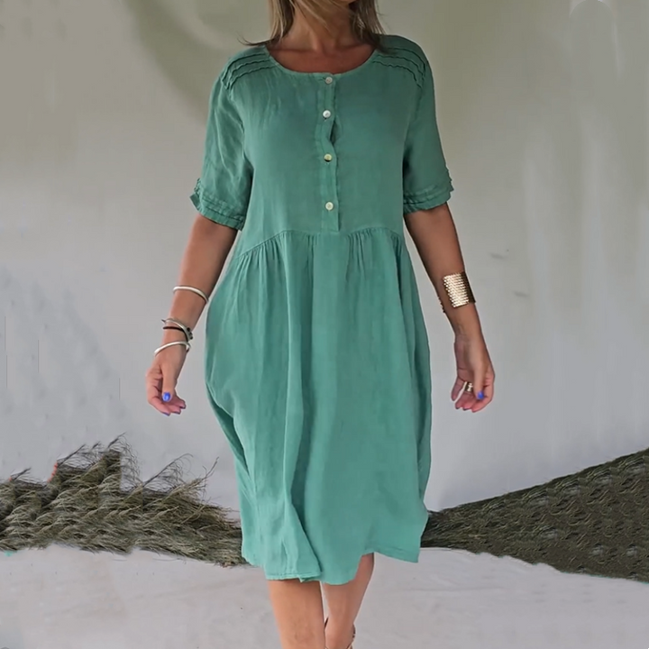 Lexi - Retro Style Shirt Dress
