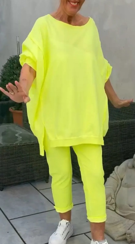 Esmaria - Casual Lounge Two Piece Set