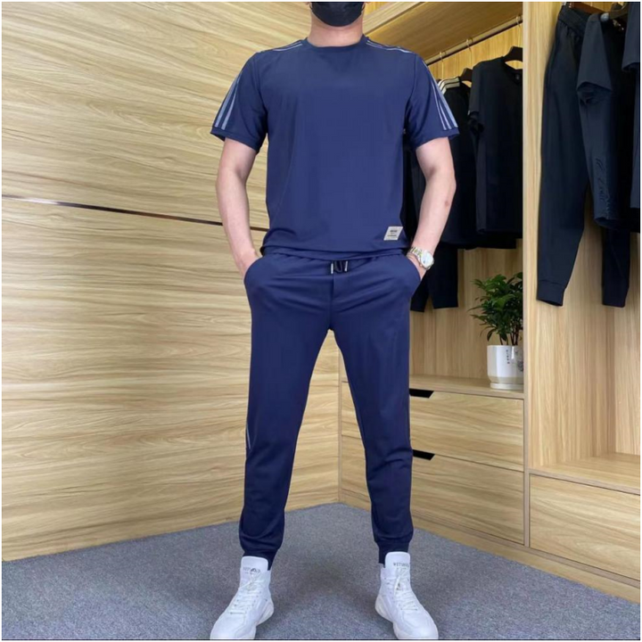Sam - Short Shirt Sleeve Two Piece Set