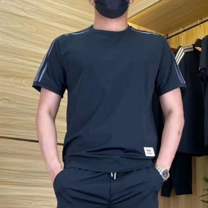 Sam - Short Shirt Sleeve Two Piece Set