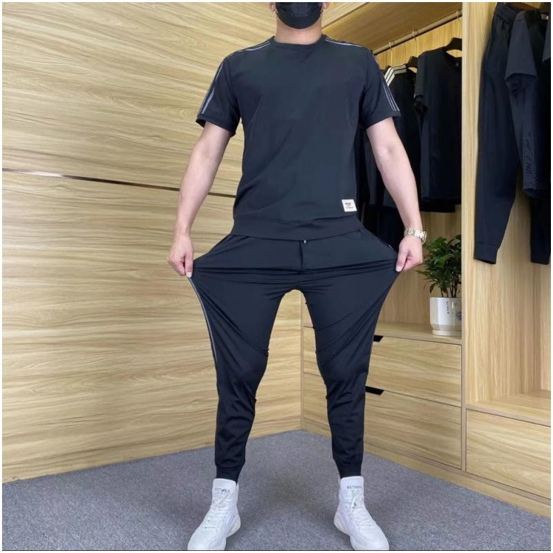 Sam - Short Shirt Sleeve Two Piece Set