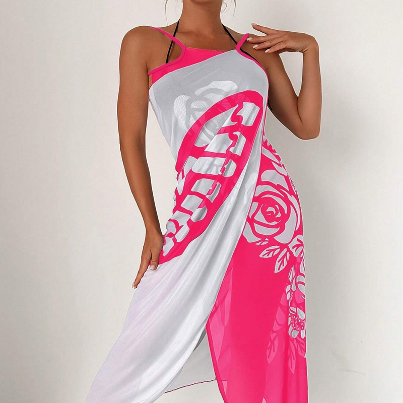 Melora - Butterfly Print Swimsuit Cover-up