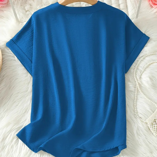Seleana - Breathable V-Neck Top