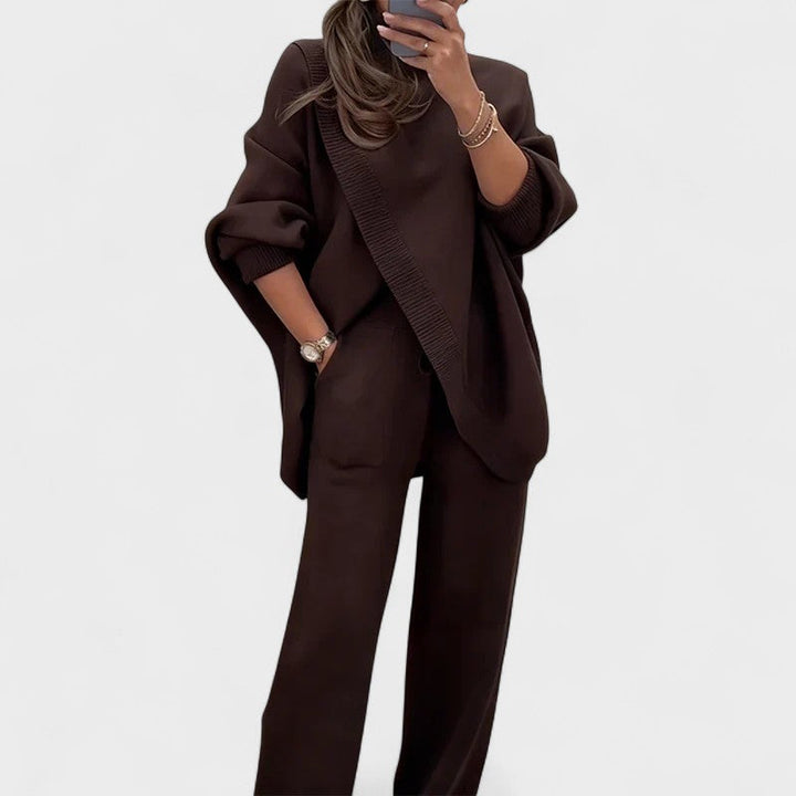 Karisa - Elegant Knitted Two Piece Set