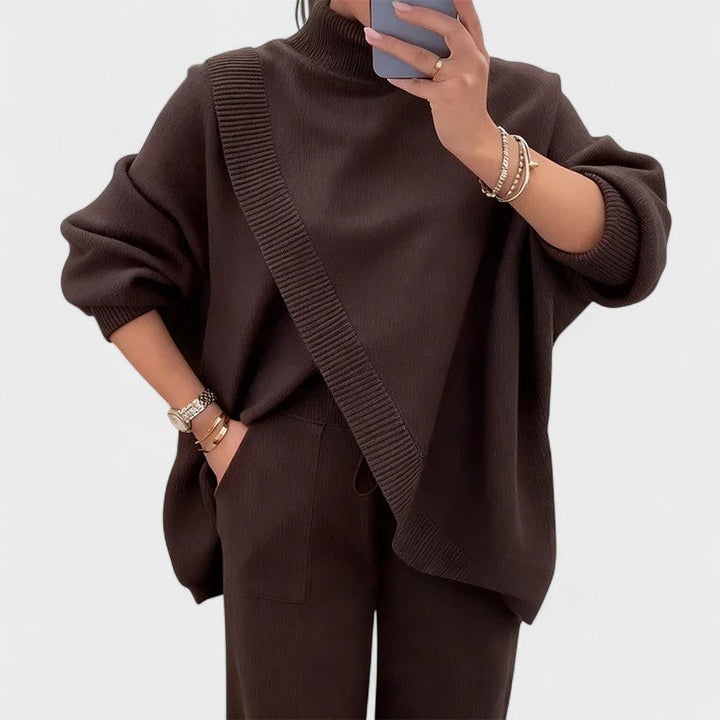 Karisa - Elegant Knitted Two Piece Set