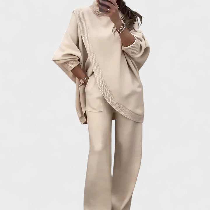 Karisa - Elegant Knitted Two Piece Set