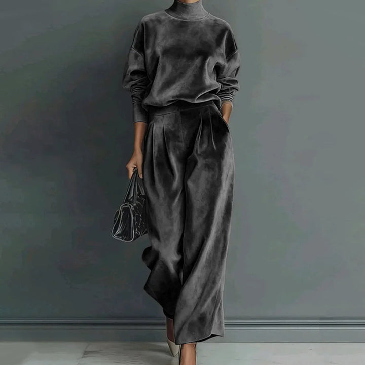 Lironah - Comfortable Leisure Warm Two Piece Set