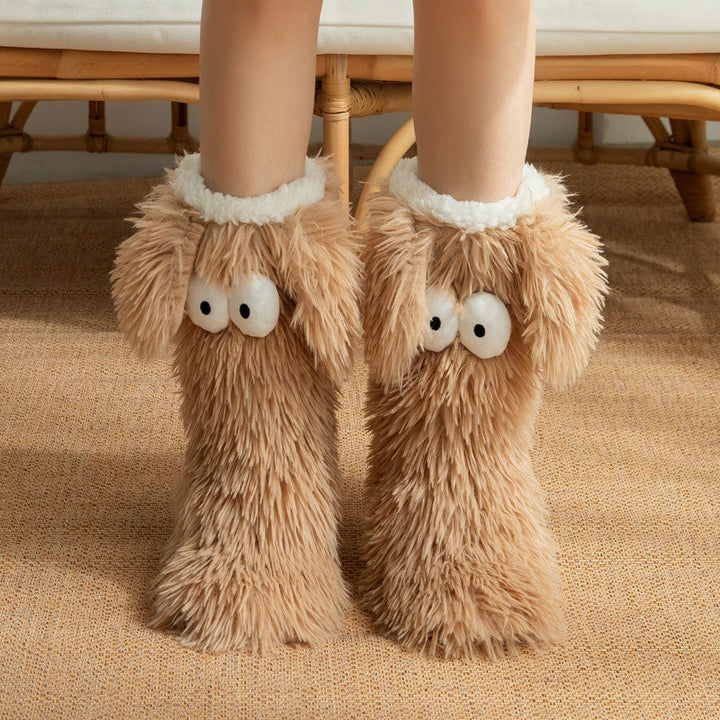 Caleaana - Winter Plush Slipper Socks
