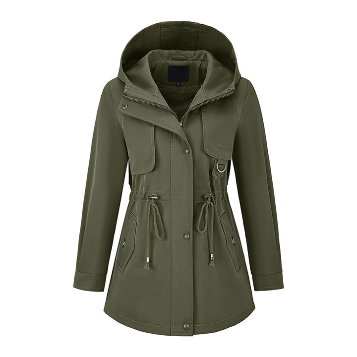Opheiletta - Windproof Hooded Zipper Jacket