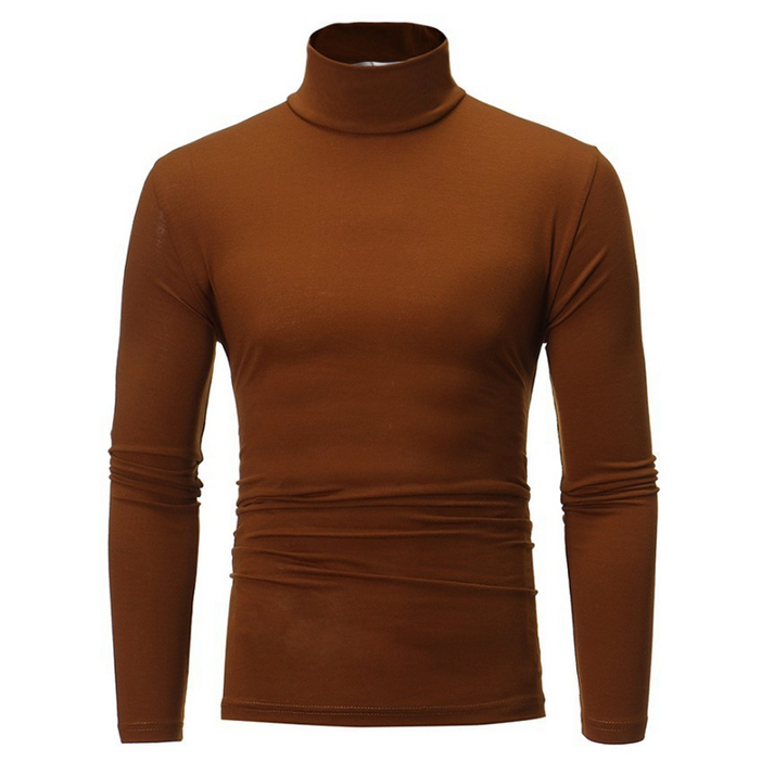 Laurita - Fitted Faux Turtleneck Top