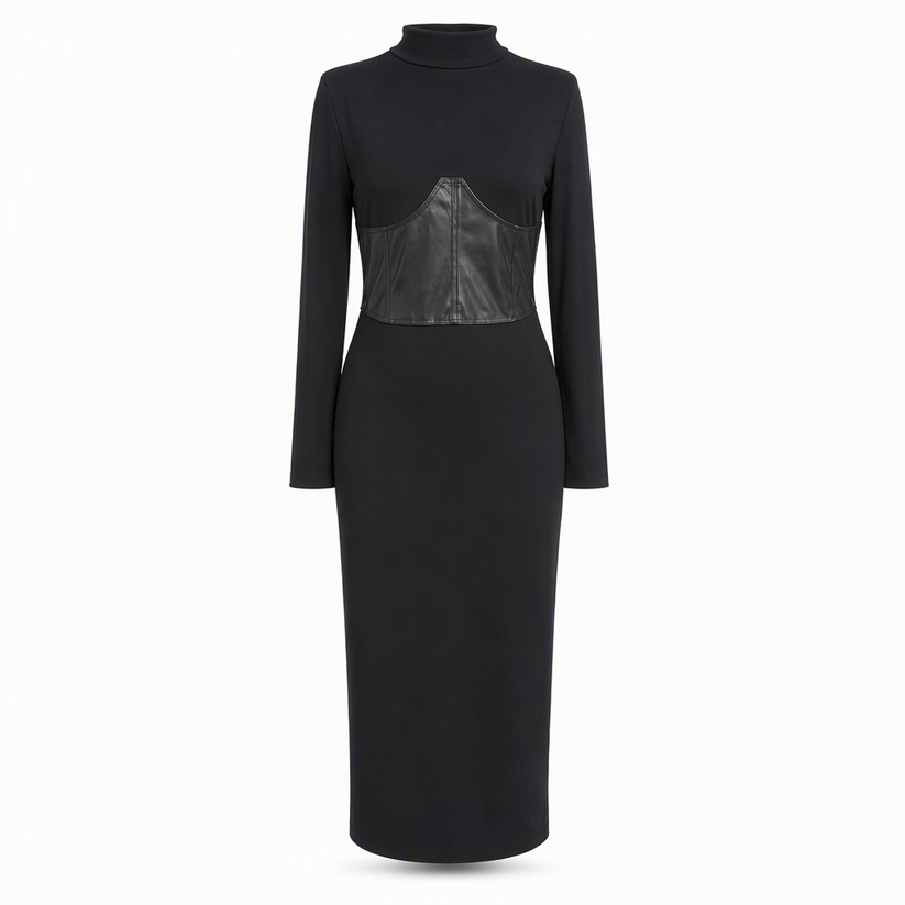 Arisonita - Long Sleeves Sweater Dress