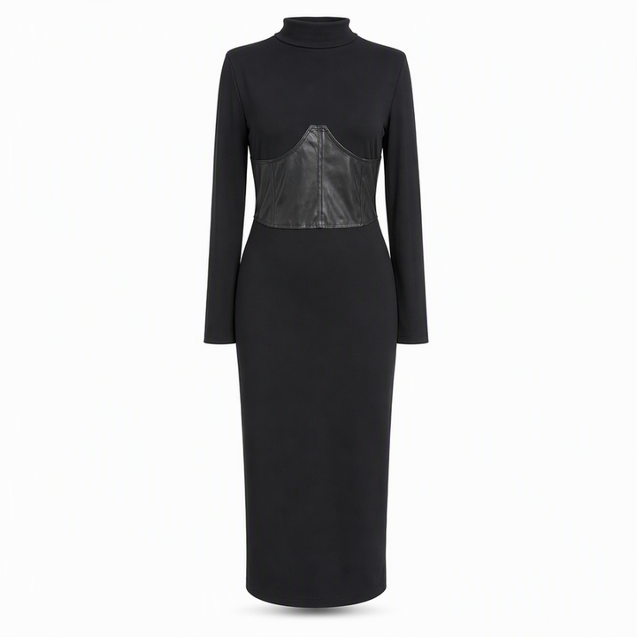 Arisonita - Long Sleeves Sweater Dress