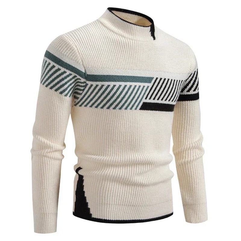 Zohir - High Neck Knitted Sweater