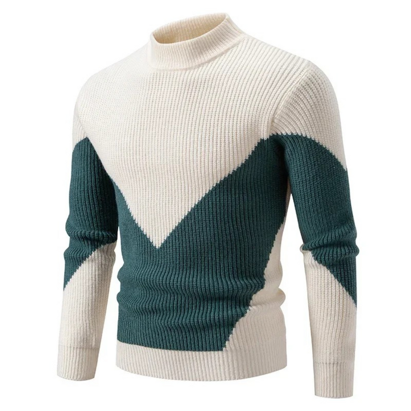 Zohir - High Neck Knitted Sweater