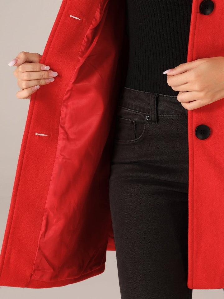 Stefenia - Winter Coat With Buttons