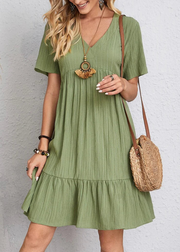 Lorene - Elegant Tummy Flattering Dress