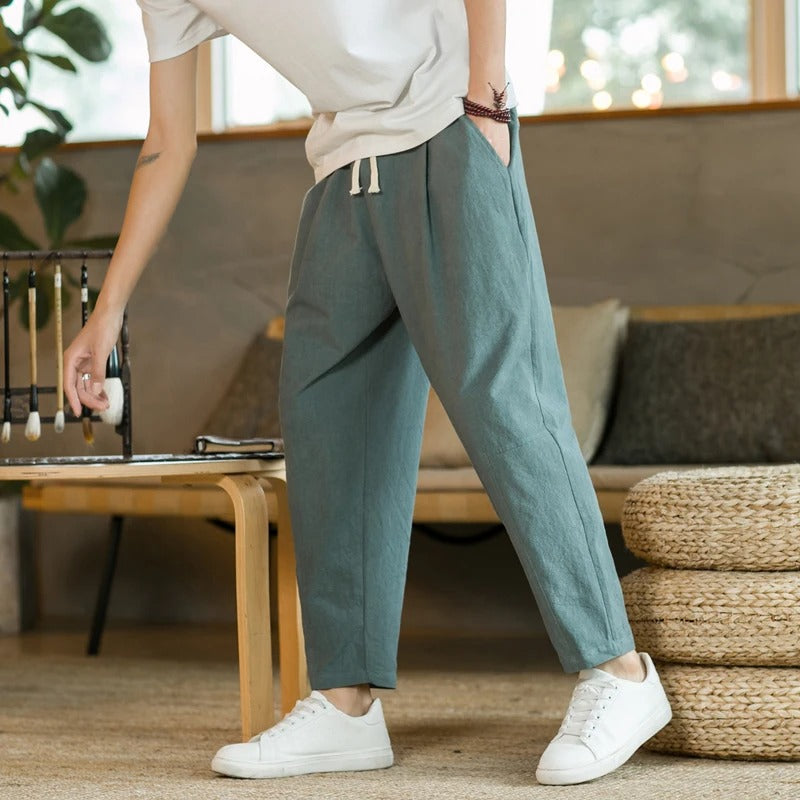 Filippo - Linen Summer Trousers