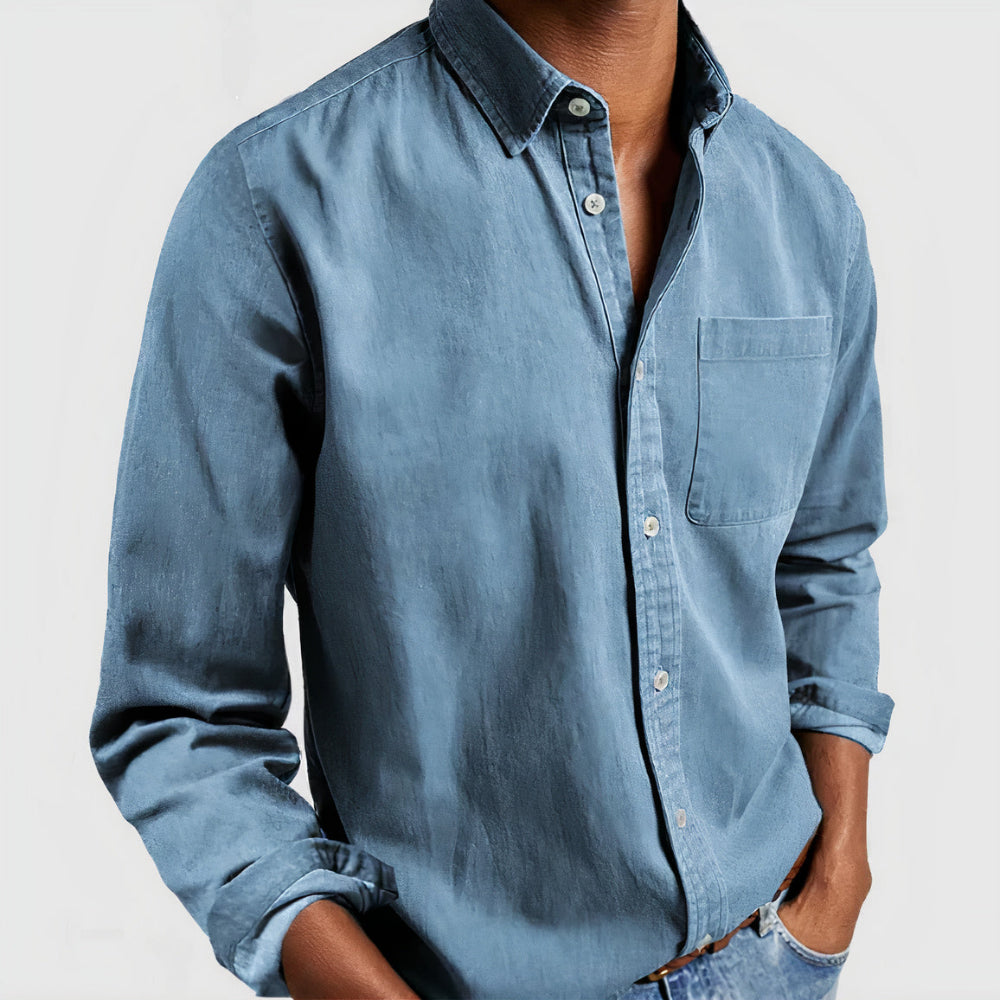 Juozapas - Versatile Cotton Shirt For Summer
