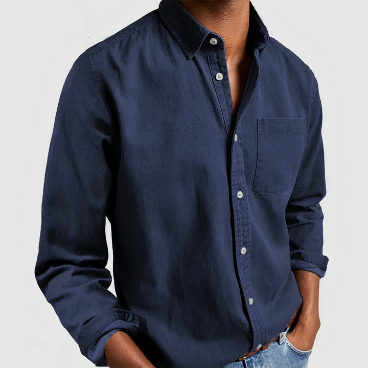 Juozapas - Versatile Cotton Shirt For Summer
